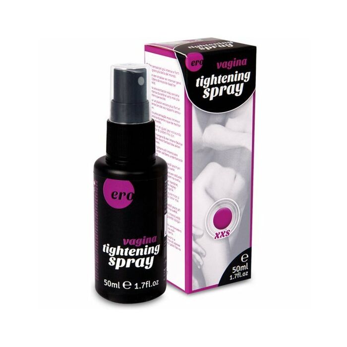 Ero aperto de spray vaginal para a mulher