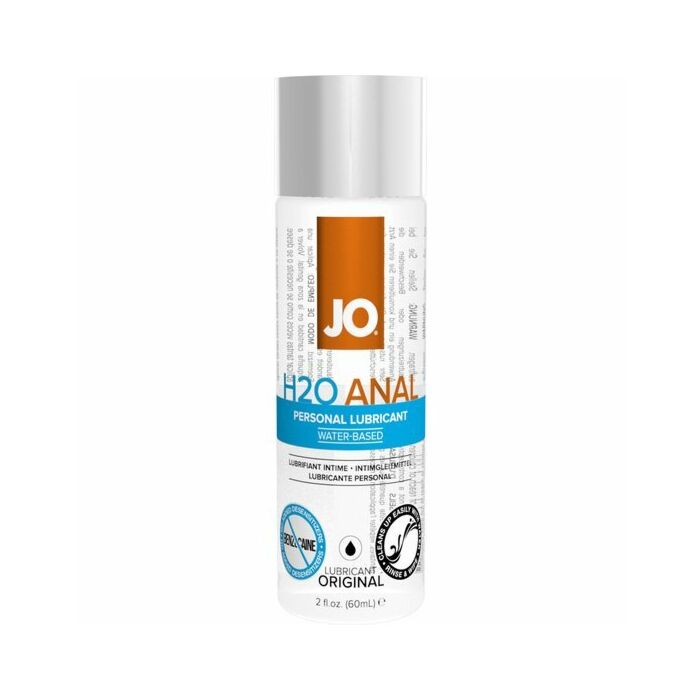 Anal Jo à base de água lubrificante 75 ml