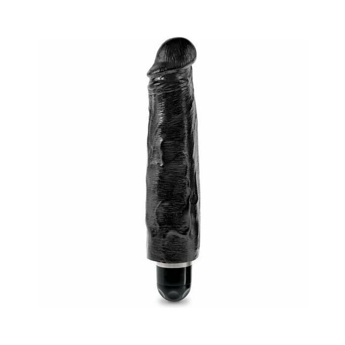 King cock 7 vibrador stiffy negro