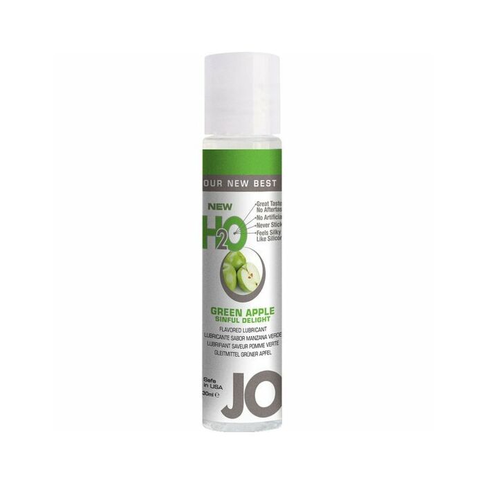 Jo lubrificação água 30 ml sabor maçã verde