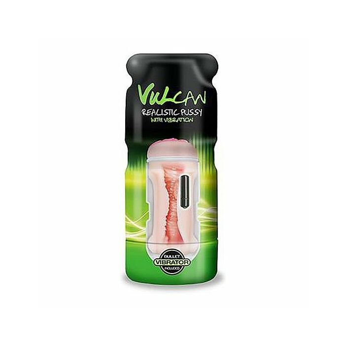 Masturbador vulcan con vibración - vagina