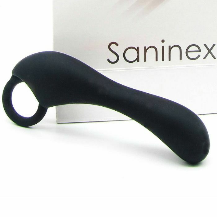 Saninex orgasmo anal sex estimulador preto duplex cor