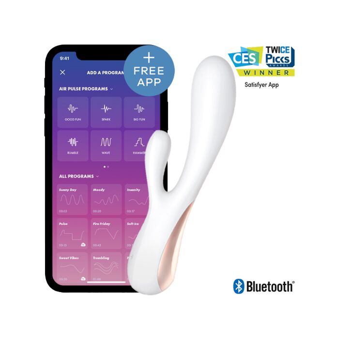 Satisfyer mono flex branco com app