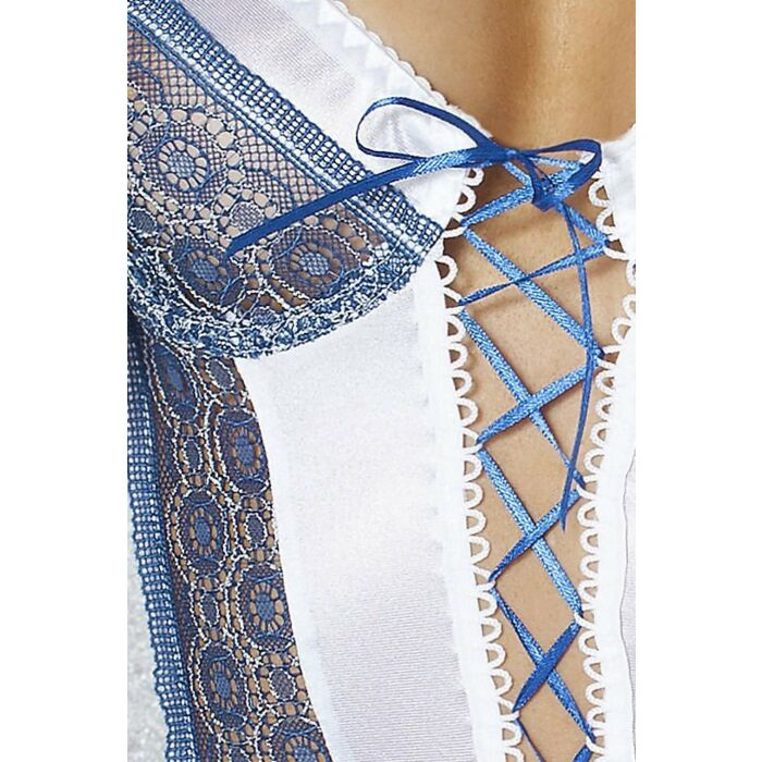 Paixão eleni camisa branca & tanga l / xl