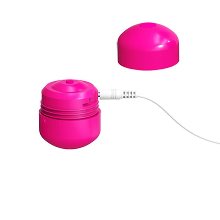 Ml poderosa bala criação vibrador rosa bonito usb recarregável