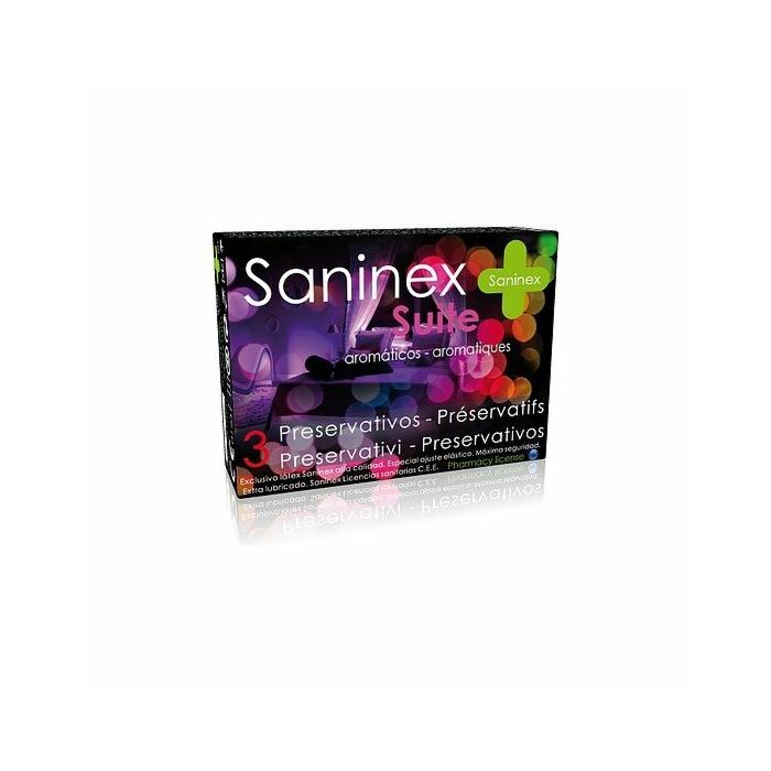 Saninex preservativos suite 3uds