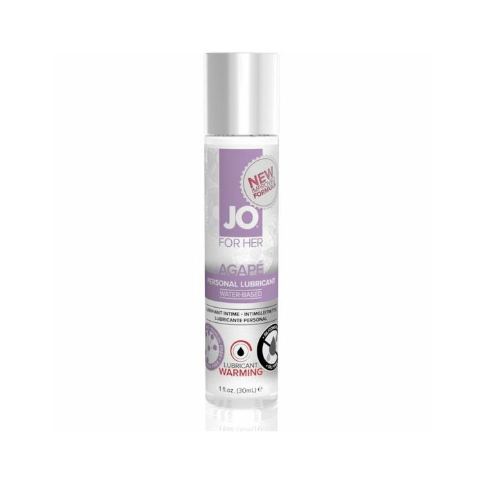 Jo agape lubricante efecto calor 30 ml