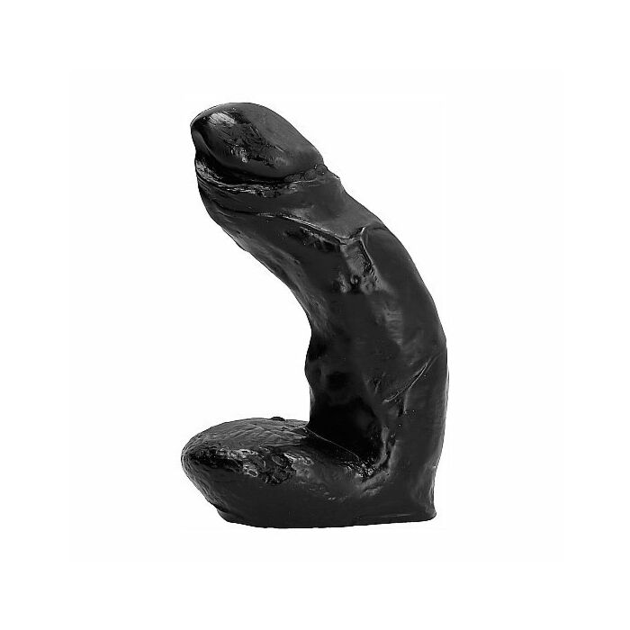 All black  pene realístico 15cm
