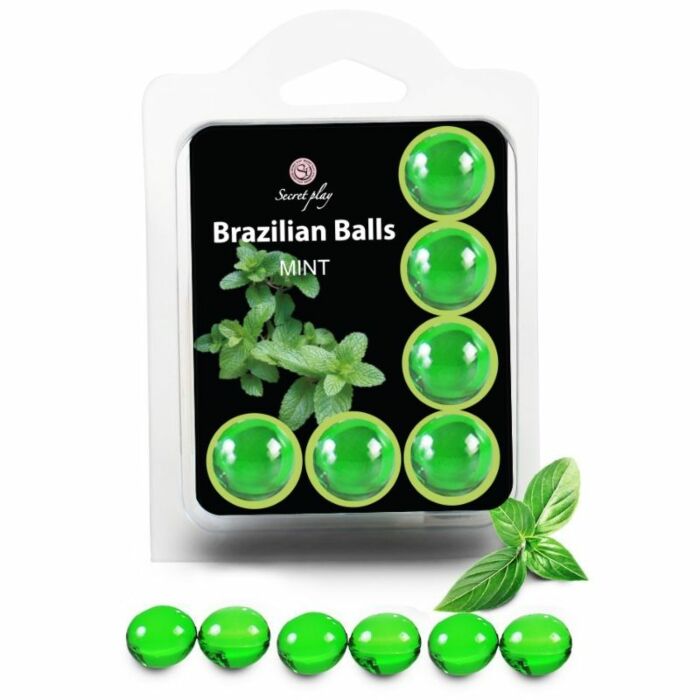 Conjunto Mentolado de Bolas Brasileñas Secretplay
