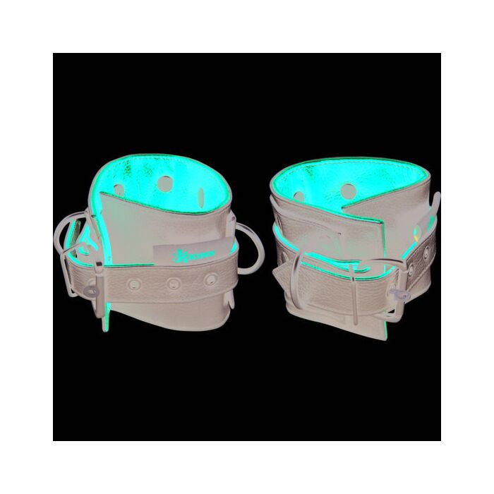 Restricciones tobillos negro y rojo