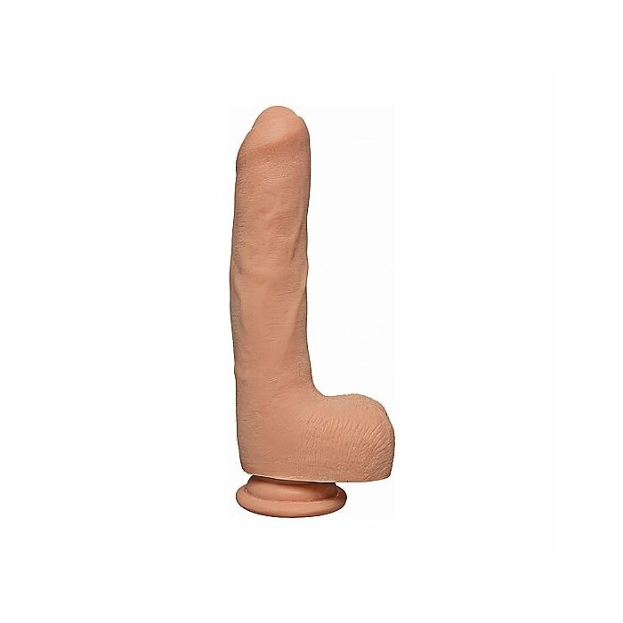 Uncut d - pene realístico ultraskyn 22cm - vainilla