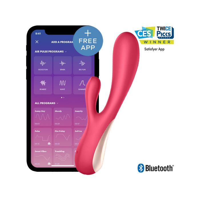 Satisfyer FlexControle Vermelho