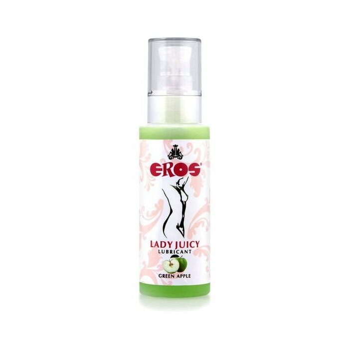Eros lady juicy lubricante sabor manzana - 125 ml