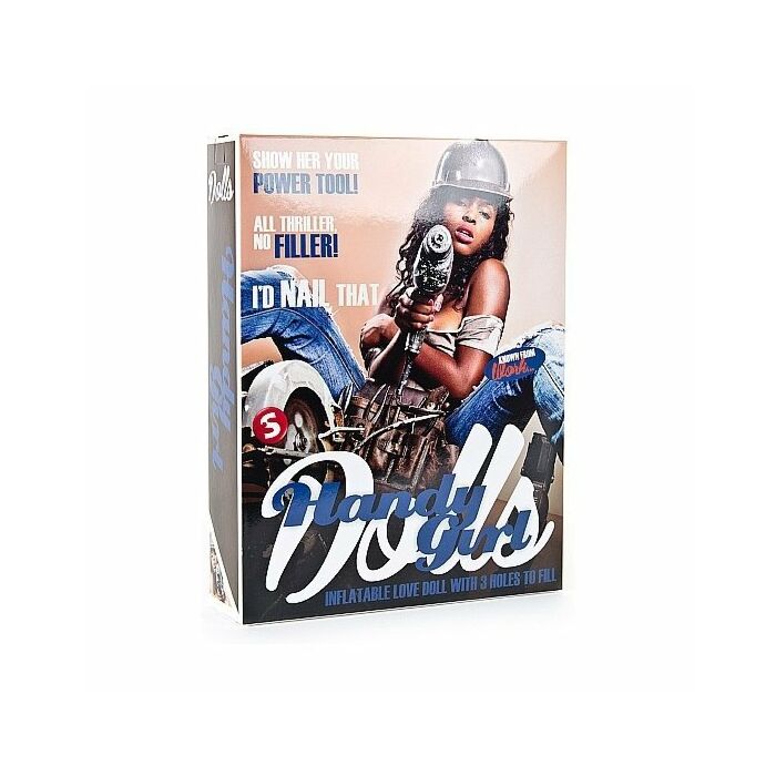 Handy menina boneca inflável