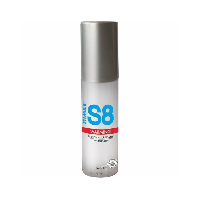 S8 lubricante base de agua efecto calor 125ml