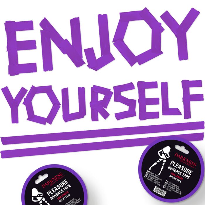 Fita Bondage Lilás Sedutora