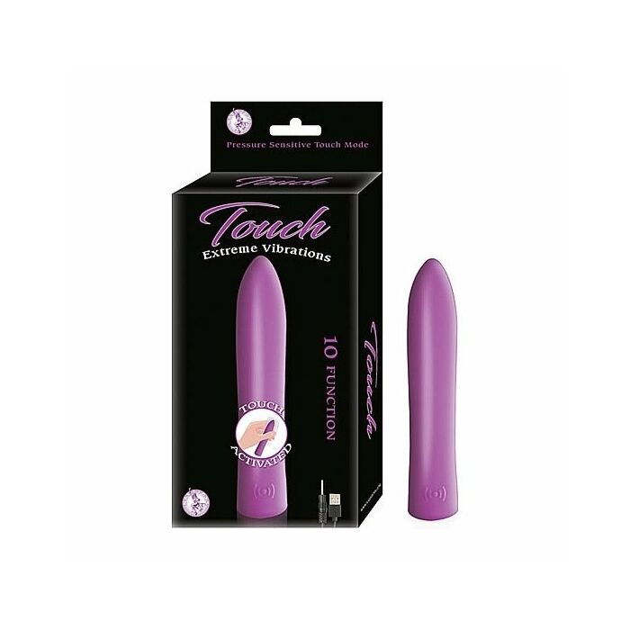 Touch vibrador silicona - morado