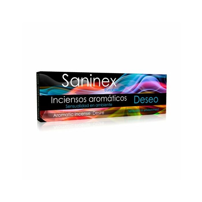 Saninex varas aromático incenso desejo 20