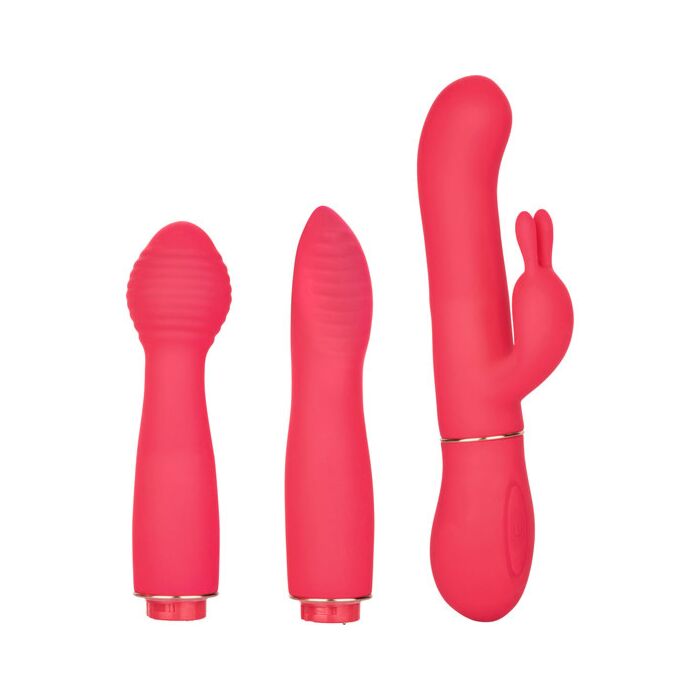 Vibradores em trio dinâmico de toque