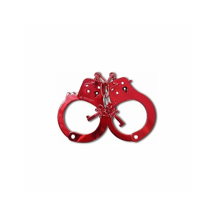 esposas vermelho anodizado Fetish fantasia