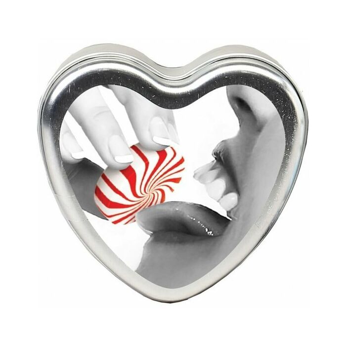 Vela de masaje comestible menta