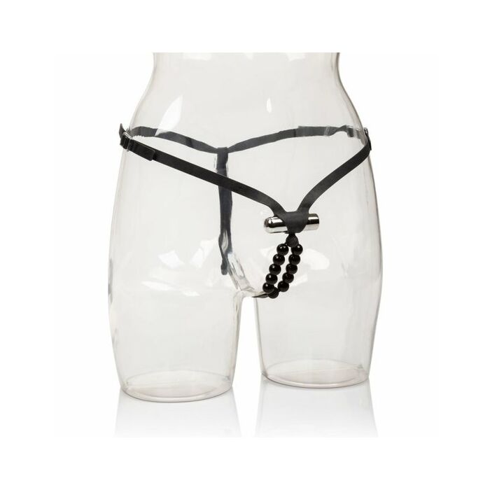 Tanga de bolas con bala vibradora recargable