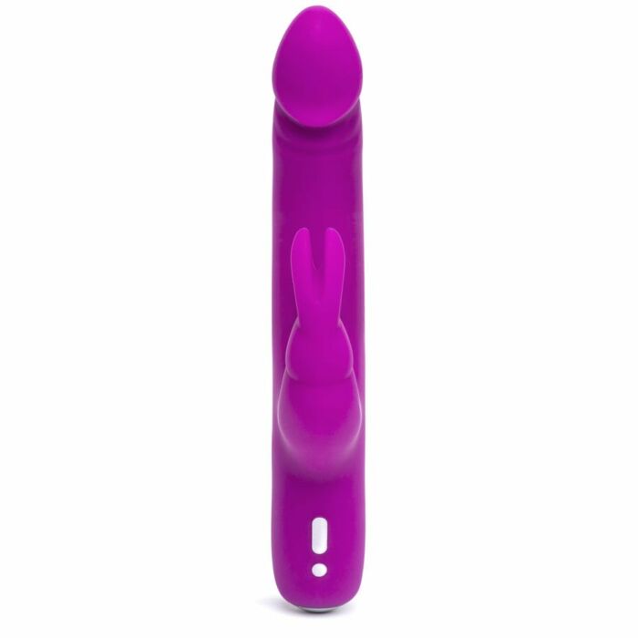 Happy rabbit vibrador realistico fino lila