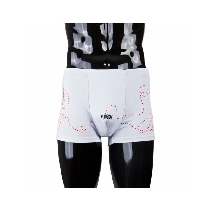 pugilistas engraçado acabamento branco