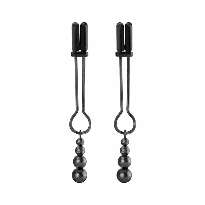 Teasing nipple clamp - negro