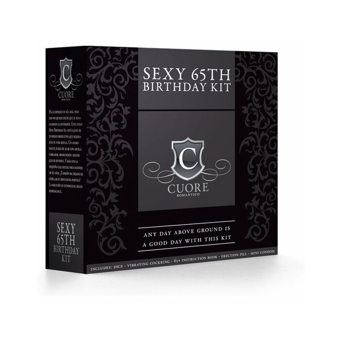Kit de presente de aniversário 65