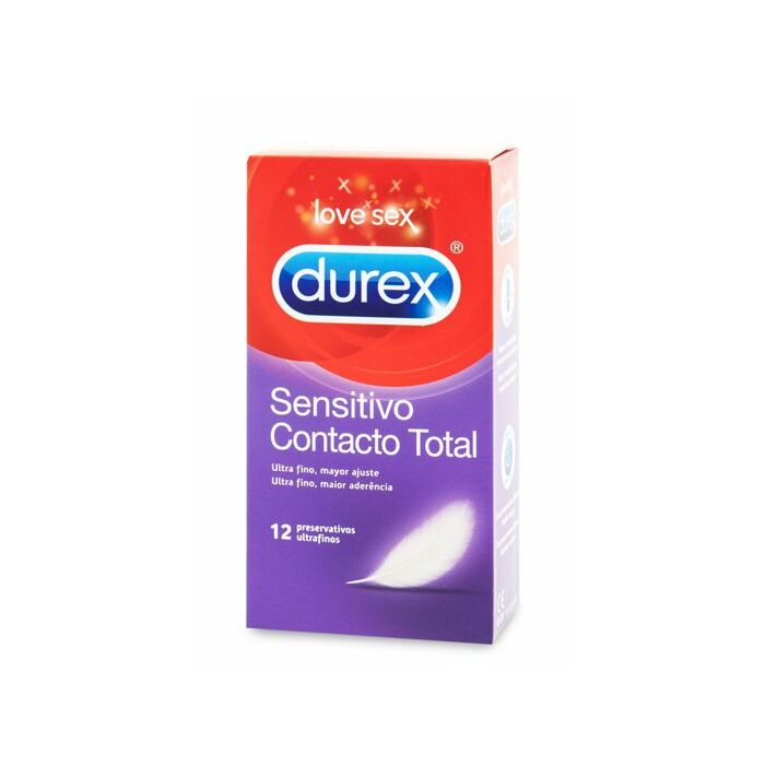 Sensíveis Durex Contacto Total de 12 unidades - Durex