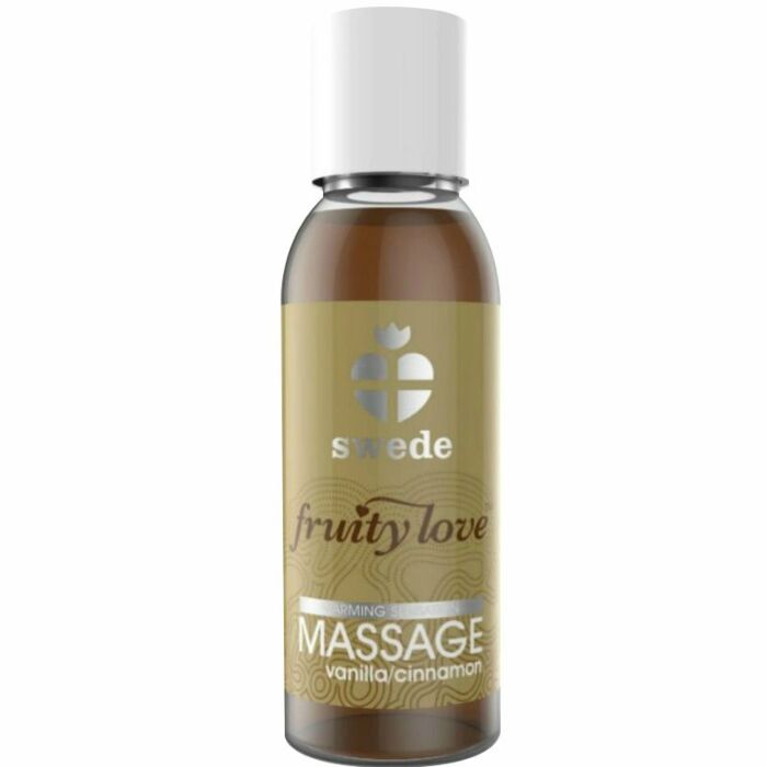 Frutado amor massagem com óleo efetoras de calor 50 ml de baunilha / canela sueco
