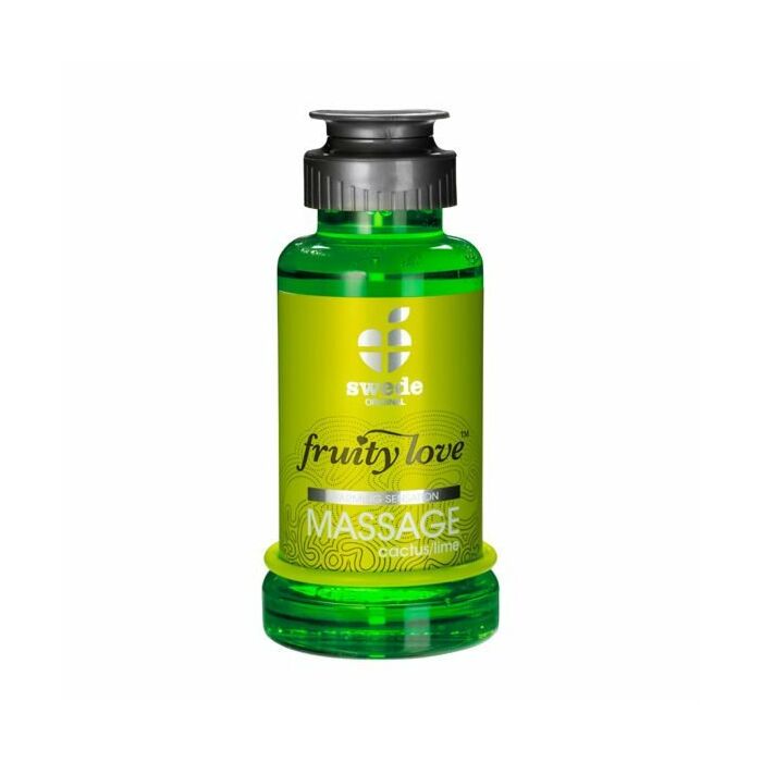 massagem amor frutado efetoras calor de óleo 100 ml Captus sueco / lime