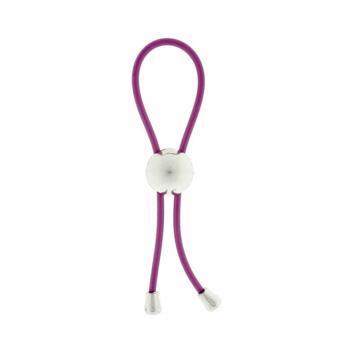 Lila pênis anel ajustável