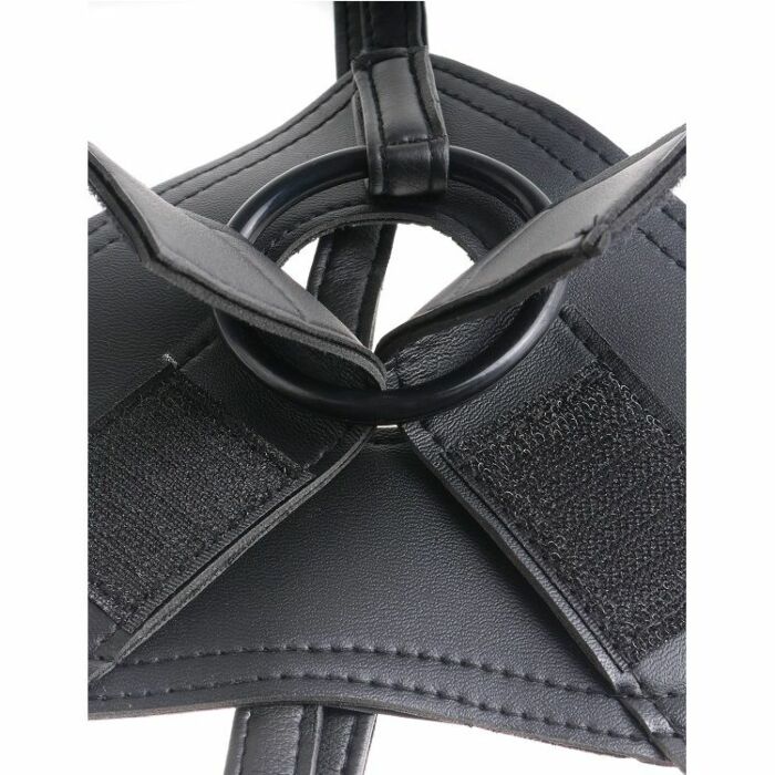 King cock strap-on harness w/7
