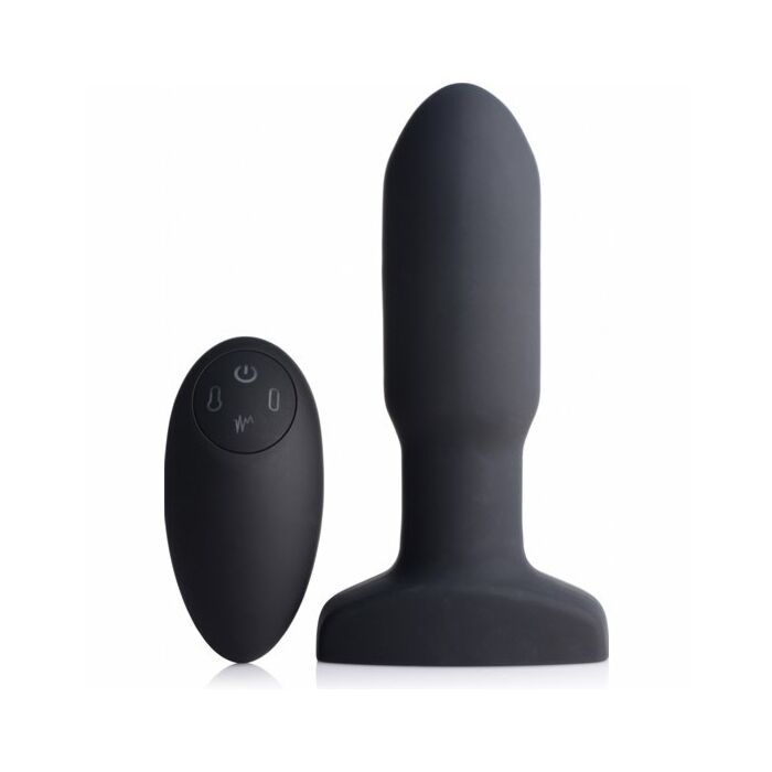 10x plug anal inflável + silicone com vibrador