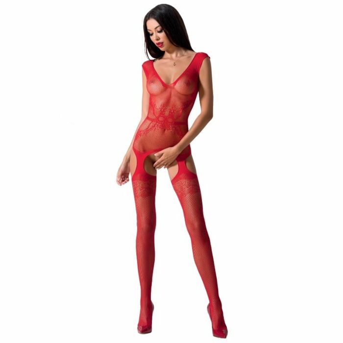 Bodystocking Vermelho Paixão Única