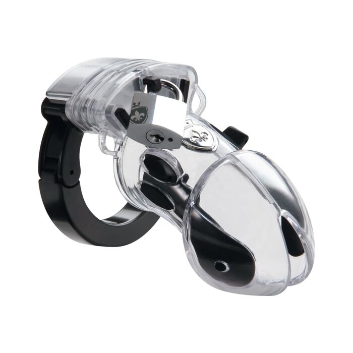 Cinto de castidade inimigo número 1 na gaiola do galo