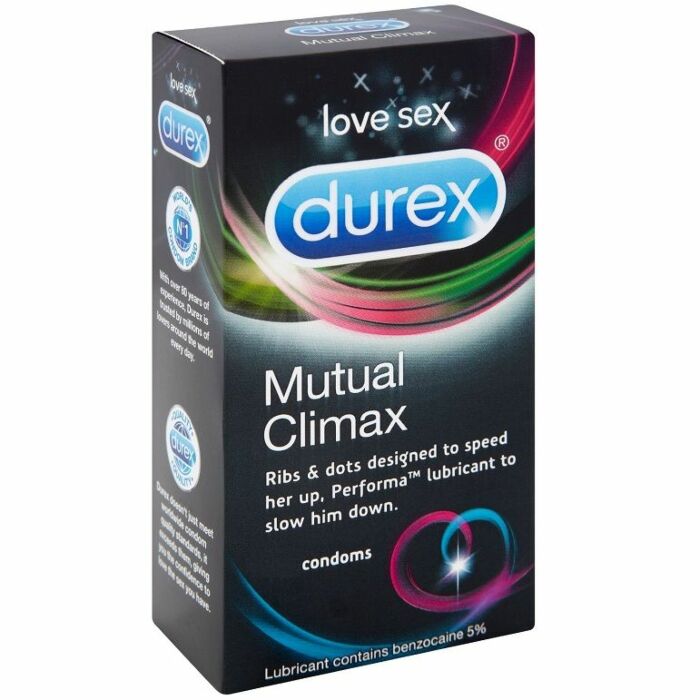 Preservativos Durex Climax Mútuo