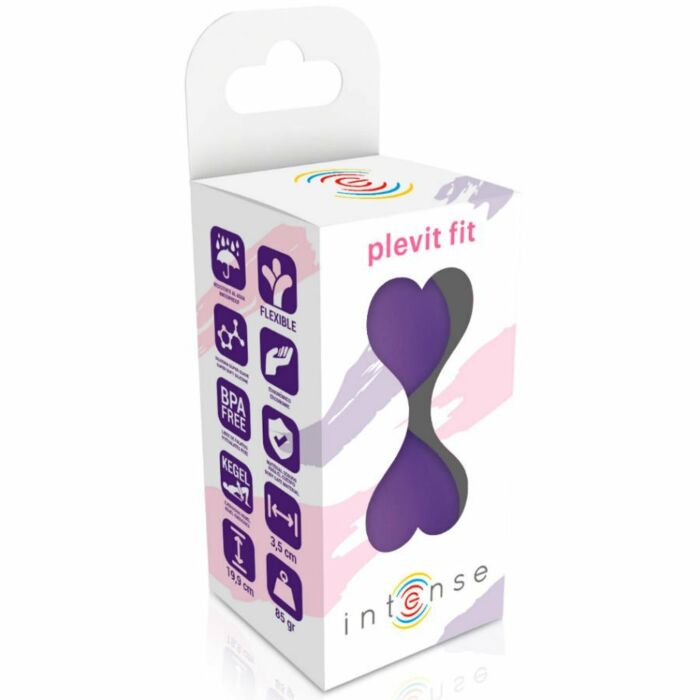 Intense plevit fit bolas silicona lila