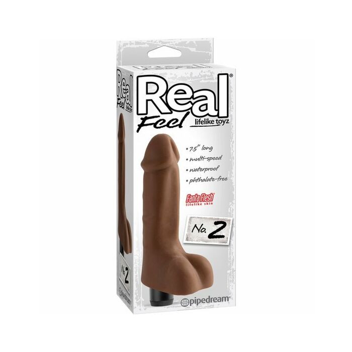 Sensação real vibrador realista toyz No 2 Brown