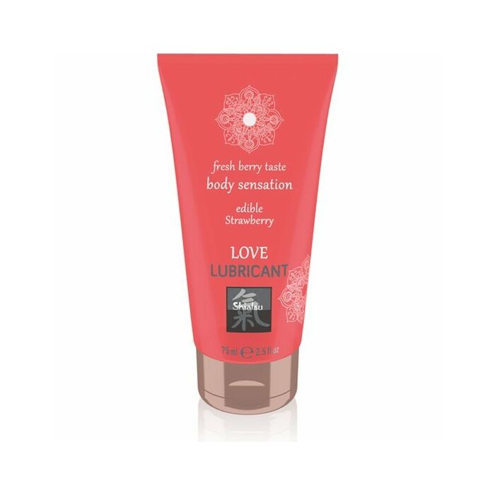 Love lubricante comestible fresa 75ml