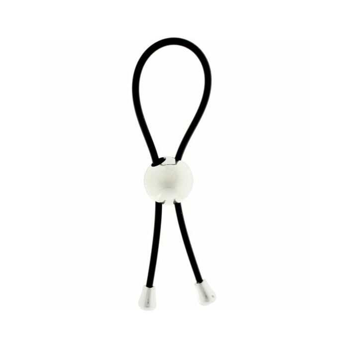 anel de galo negro ajustável