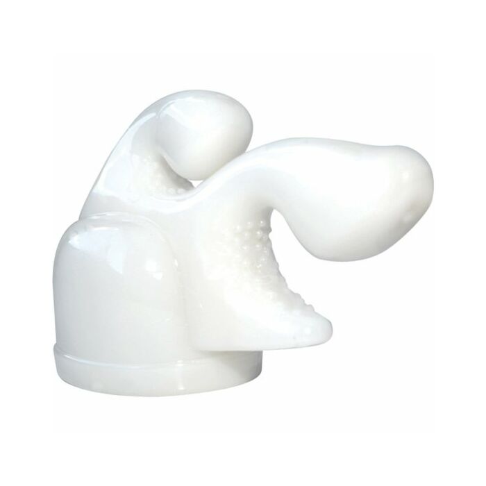 cabeça Triad para minha varinha vibrador shibari branco