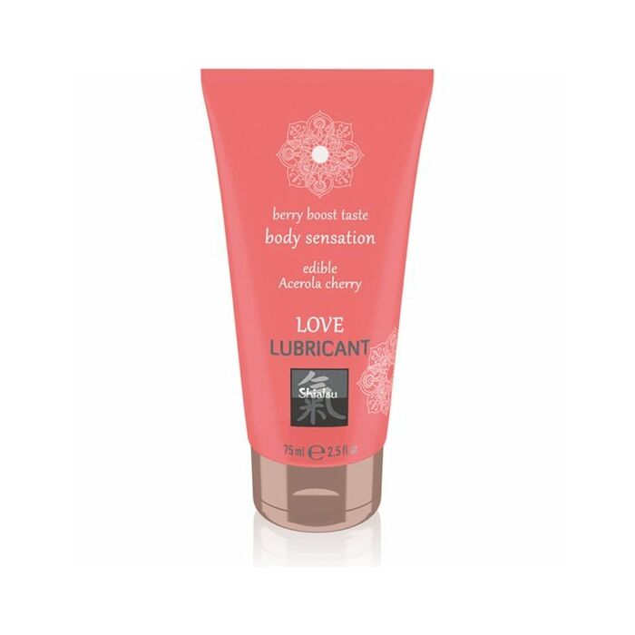 Love lubricante comestible cereza 75ml