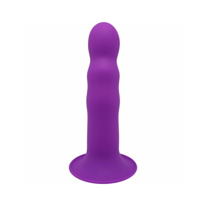 Hitsens 3 - vibrador de silicone roxo de dupla densidade