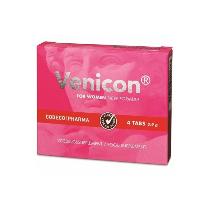 Cobeco venicon suplemento libido mujer 4cap