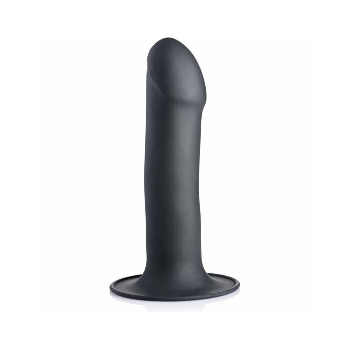 Vibradores de silicone flexíveis - preto