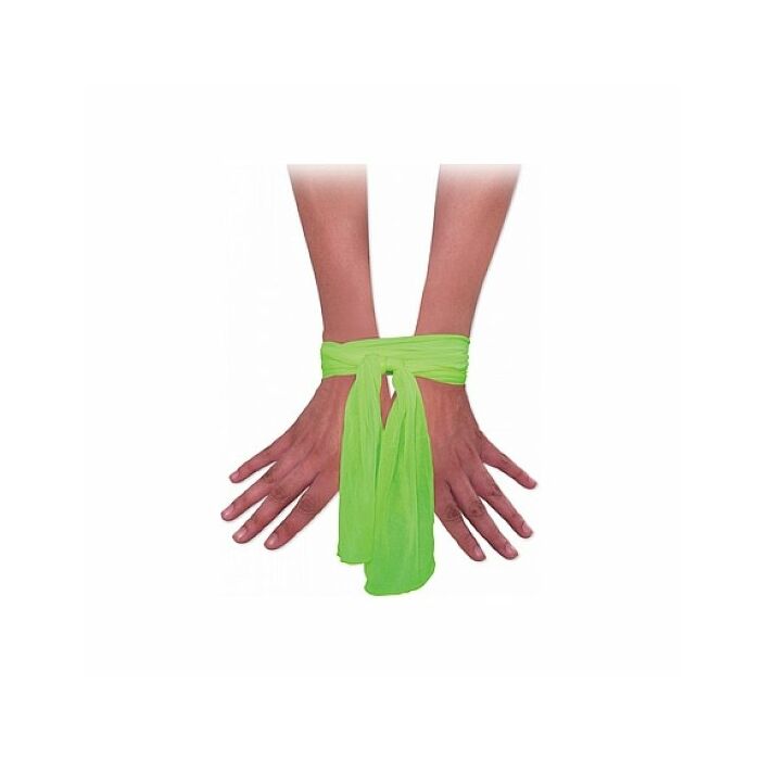 Neon fitas verdes bondage
