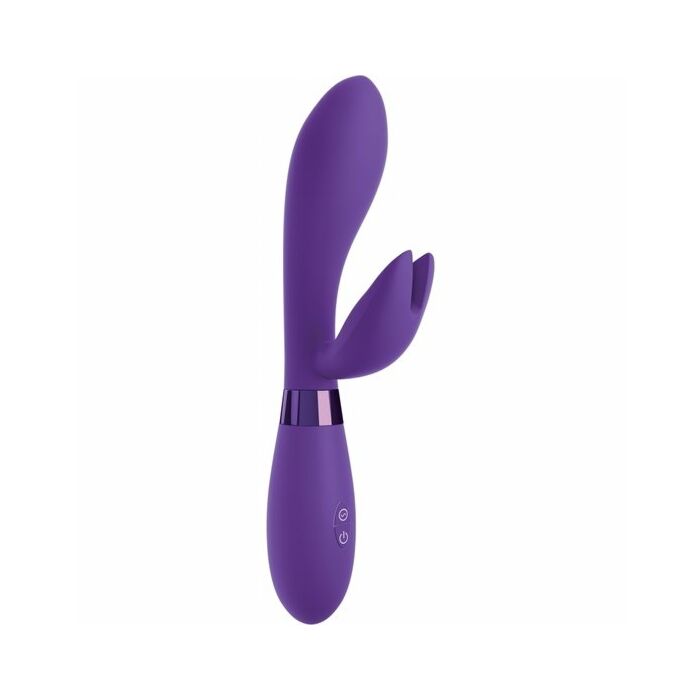 Omg! rabbits - bestever vibrador silicona, morado